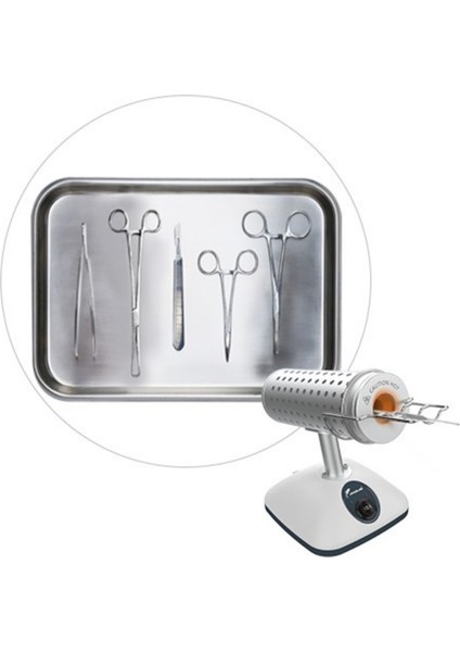 DS900S Laboratuvar Kuru Sterilizasyon Cihazı – 850°C Hızlı Sterilizasyon – Alevsiz Inokülasyon Halkası ve Iğne Sterilizatörü fiyatları