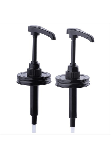 Şurup ve Sos Bal Dispenser Pompa Kapakları Hava Geçirmez ve Sızdıran Mutfak Gıda Sınıfı Kahve Şurup Dispenser Pompası 2 Paket (Yurt Dışından)