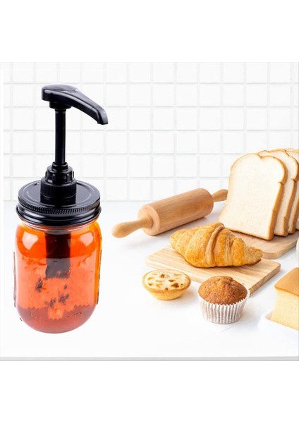 Şurup ve Sos Bal Dispenser Pompa Kapakları Hava Geçirmez ve Sızdıran Mutfak Gıda Sınıfı Kahve Şurup Dispenser Pompası 2 Paket (Yurt Dışından) fiyatları