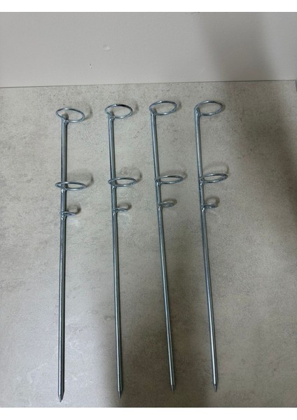 Olta Ayağı , Olta Tutucu , Olta Sabitleme Demiri 4 Adet Galvanizli Paslanmazdır fiyatları