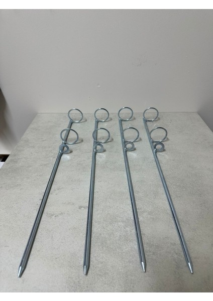 Olta Ayağı , Olta Tutucu , Olta Sabitleme Demiri 4 Adet Galvanizli Paslanmazdır modelleri