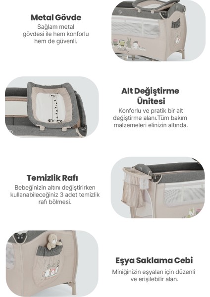 Pretty Oyun Parkı Yeni 70 x 120 cm Füme