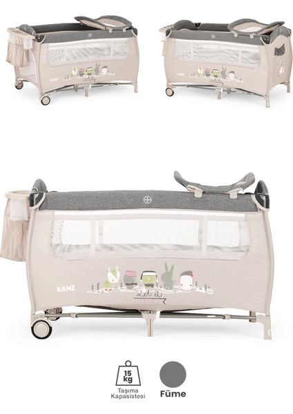 Pretty Oyun Parkı Yeni 70 x 120 cm Füme