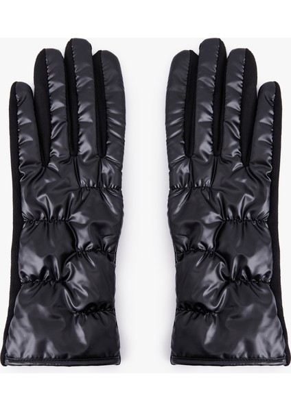 Çiçek Işlemeli Şişme Eldiven