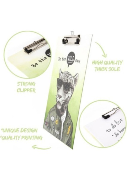 Be The Wild One Temalı Yeşil Sekreterlik modelleri