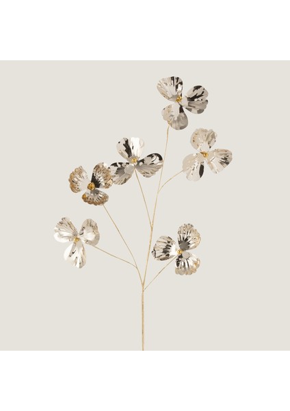 Yewa Çiçekl Dekor Altın