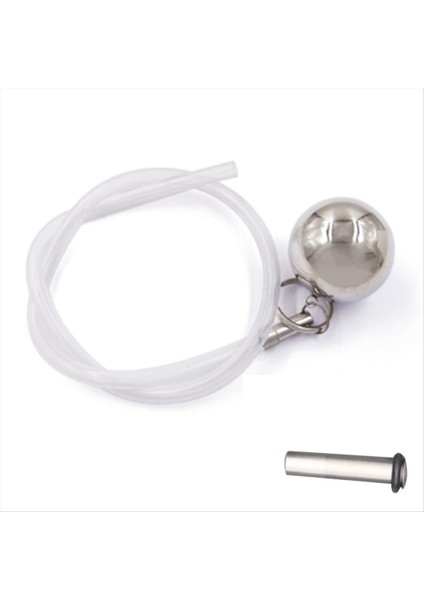 Ss Ball Float Yüzen Bira Fıçı Çelik Şamandıra Silikon Tüp Temizleme Namlu Aksesuarlar Valf Valfı 60CM Tüp (Yurt Dışından)