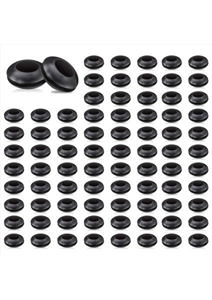 250 Paket Havayolu Groması Mason Kavanozlar Için Fermener Kapak Halkası Plastik Namlu Ocak Kapağı 1 59 cm Od ve 0 95 cm Kimlik (Yurt Dışından)