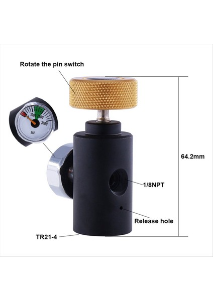 TR21-4 Erkek Iplikli Co2 Soda Co2 Silindiri Için Soda Enflasyon Adaptörü Soda Makinesi Valfı Dolunma Aksesuarları Tablo ile (Yurt Dışından) modelleri