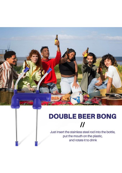 Kolej Partileri Için Çift Bira Şnorkel Bira Dağıtıcı Yeni Parti Noel Doğum Günleri Yıl (Yurt Dışından) modelleri