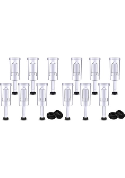 Fermantasyon Için Hava Kilidi Seti 40 Adet Silikon Grometler ve 6 Adet Plastik Hava Kilidi (Yurt Dışından)