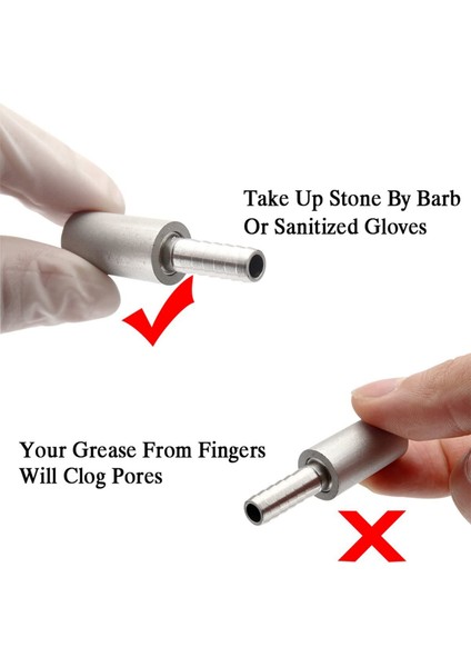 2x 0 5 Mikrometre Difüzyon Taş Paslanmaz Çelik Havalandırma Taş Karbonatlama Taş Homebrew Şarap Birası Soda Hava Taşı (Yurt Dışından) fırsatları