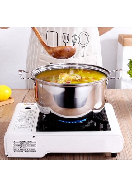 Paslanmaz Çelik Pot Mutfak Yemek Pişirme Sütü Isıtma Potu Yapıştırma Tenceresi Kapaklı (Yurt Dışından) indirimleri