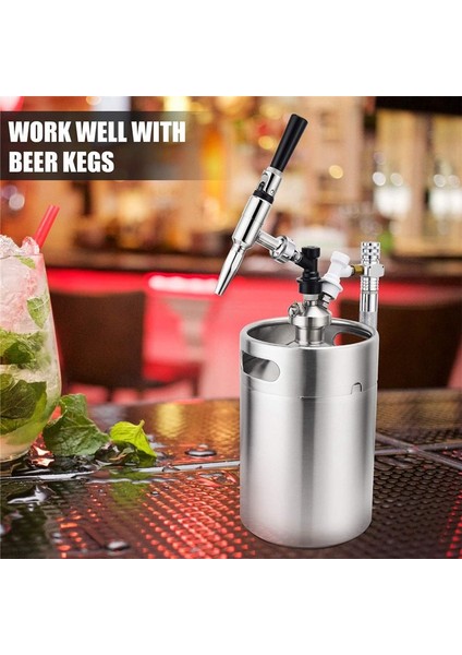 Stout Bira Kahve Musası Paslanmaz Çelik Azot Keg Taslak Musluk Homebrew Soğuk Demleme Kegerator Bira Kulesi Tap (Yurt Dışından) fırsatları