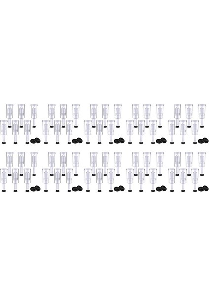 Fermantasyon Için Hava Kilidi Seti 200 Adet Silikon Grometler ve 60 Adet Plastik Hava Kilidi (Yurt Dışından)