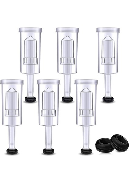 Fermantasyon Için Hava Kilidi Seti 200 Adet Silikon Grometler ve 60 Adet Plastik Hava Kilidi (Yurt Dışından) modelleri