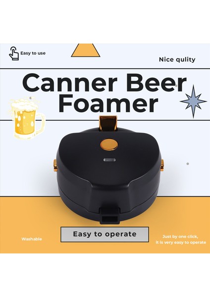 Canner Bira Köpük Taşınabilir Konserve Bira Köpük Makinesi Konserve Bira Için Özel Amaç Köpük Makinesi Bira Sunucusu Yıkanabilir (Yurt Dışından) fırsatları