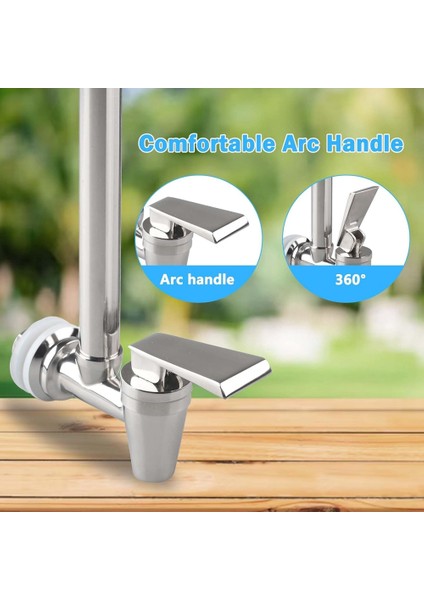 Sight Cam Spigot 7 Inç Çelik Türü Berkey ve Watervrop Su Filtrasyon Sistemi Için Açık Görünüm Su Seviyesi (Yurt Dışından) modelleri