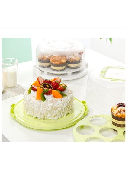 Kapaklı Kek Kutusu Cupcake Tutucu Şeffaf Kek Şeffaf Kek Kutusu Taşıyıcı Kapaklı Kupa Tutucu A (Yurt Dışından) modelleri