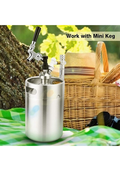 2x Bira Musluk Top Kilit Kiti Homebrew Taslak Bira Tap Cornelius &amp Corny Keg Sıvı Top Kilit Piknik Partisi Bira Kulesi Seti (Yurt Dışından) fırsatları