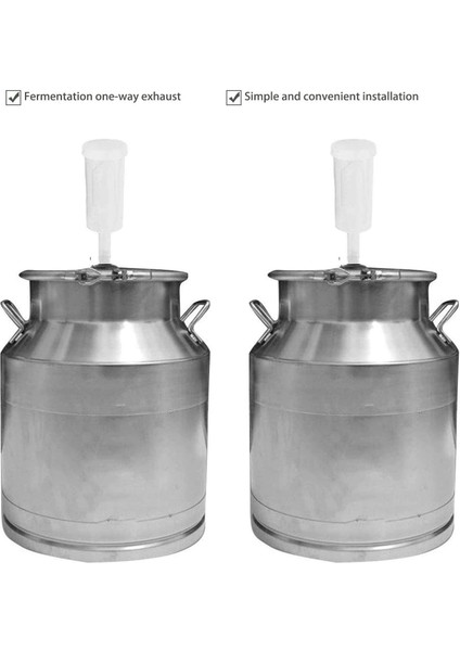 Havayolu Seti 10 Adet Set Seti Silikon Gromets ve 6 Adet Hava Kilidi Korumak Demlemek Şarap Yapmak Lahana Turşusu Lahana Turşusu Kimchi (Yurt Dışından) fiyatları