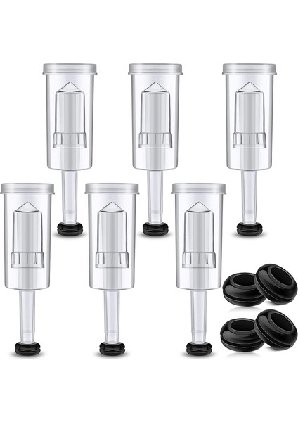 Havayolu Seti 10 Adet Set Seti Silikon Gromets ve 6 Adet Hava Kilidi Korumak Demlemek Şarap Yapmak Lahana Turşusu Lahana Turşusu Kimchi (Yurt Dışından) fırsatları