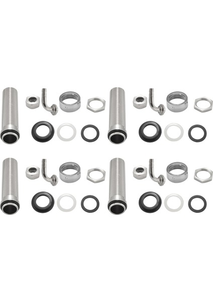 4x 92 5mm Paslanmaz Çelik Dirsek Bir Bira Tap Taslak Bira Musluk Aksesuarları Bira Fıçısı Için 8mm ile (Yurt Dışından)