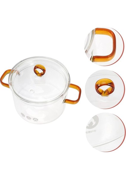 Cam Anında Erişte Pişir Fırın Tavaları Sos Tavan Paslanmaz Çelik Sos Tavası Kapak Çorbası Tenceresi (Yurt Dışından) fiyatları