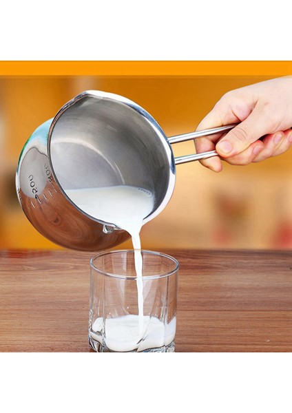 2x Yapışmaz Tava Sütü Kap Tereyağı Çikolata Eritilmiş Isıtma Kabı Isıtıcı Tava Küçük Tencereli Peynir Tenceresi ile Dökme Tabakaları (Yurt Dışından) fiyatları