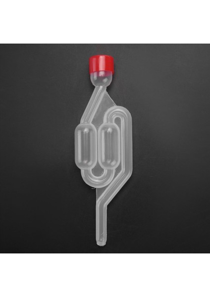 10 Paket S-Şekil Havayolu Ikiz Kabarcık Grommet Grommet Tek Yönlü Egzoz Conta Vanası Cork Bira Şarap Yapımı Tank Van Valfı (Yurt Dışından)