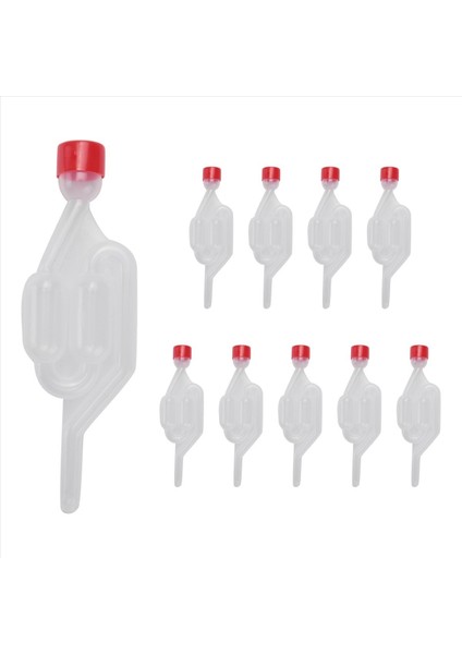10 Paket S-Şekil Havayolu Ikiz Kabarcık Grommet Grommet Tek Yönlü Egzoz Conta Vanası Cork Bira Şarap Yapımı Tank Van Valfı (Yurt Dışından) fiyatları