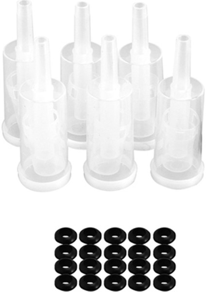 Fermantasyon Için Hava Kilidi Seti 120 Adet Silikon Grometler ve 36 Adet Plastik Hava Kilidi Koruma Demleme (Yurt Dışından) fiyatları