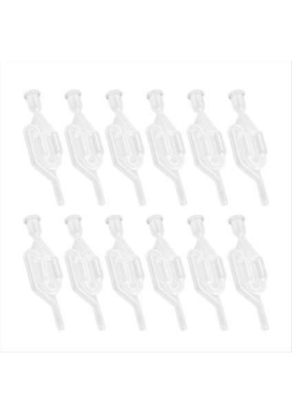 12 Şarap Yapma Valfleri Şarap Yapma Valfleri S Tipi Demleme ve Fermantasyon Hava Kilitleri (Yurt Dışından)