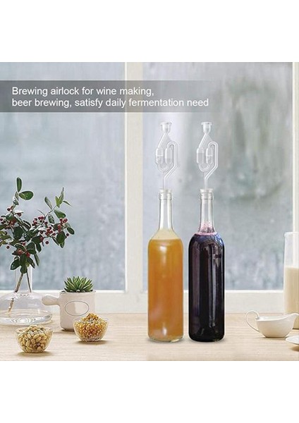 12 Şarap Yapma Valfleri Şarap Yapma Valfleri S Tipi Demleme ve Fermantasyon Hava Kilitleri (Yurt Dışından) modelleri