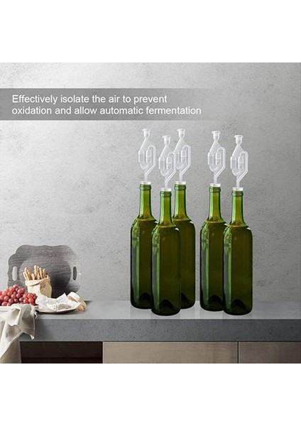 12 Şarap Yapma Valfleri Şarap Yapma Valfleri S Tipi Demleme ve Fermantasyon Hava Kilitleri (Yurt Dışından) fırsatları