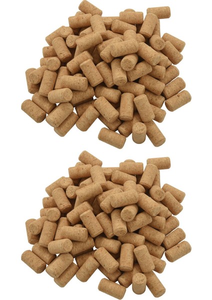 200PCS Düz Ahşap Eşyalar Şarap Durdurucu Ahşap Şişe Tıpa Koni Tipi Şarap Şişe Eşekleri Fiş Sızdırmazlık Kapak Şişe Mantarları (Yurt Dışından)