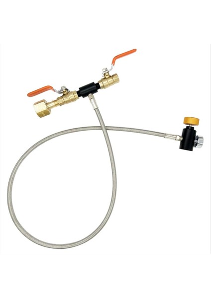 CGA-320 Co2 Silindir Dolunma Adaptörü Soda Makinesi Hortum Konnektörü Co2 Soda Mavi Şişesi Doldurulması Için Karbonatörü Deposu (Yurt Dışından) indirimleri