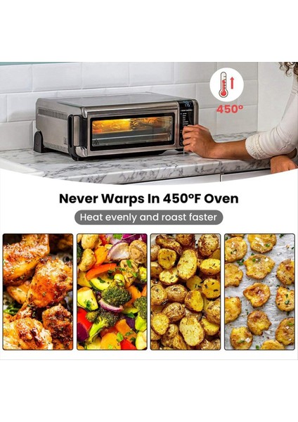 Ninja Foodi Için Hava Fritöz Sepeti Hava Fritöz Aksesuarları Ninja Foodi SP100 Için Paslanmaz Çelik Tepsisi SP101B1 SP101C (Yurt Dışından) indirimleri