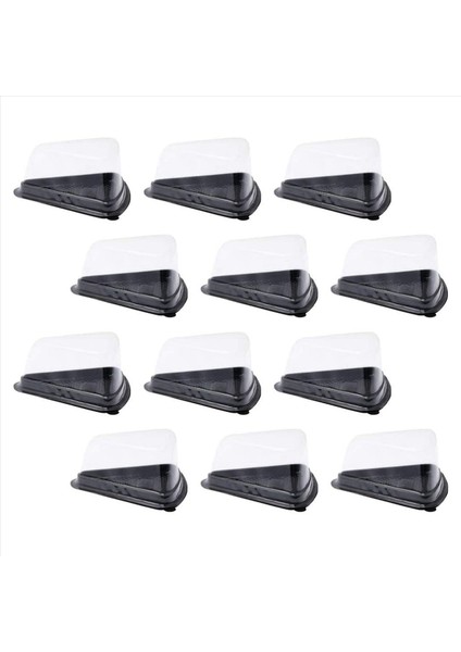 300PCS Kek Dilim Plastik Açık Cupcake Conter Cheesecake Kutusu Blister Kutusu Siyah Dipli (Yurt Dışından) modelleri