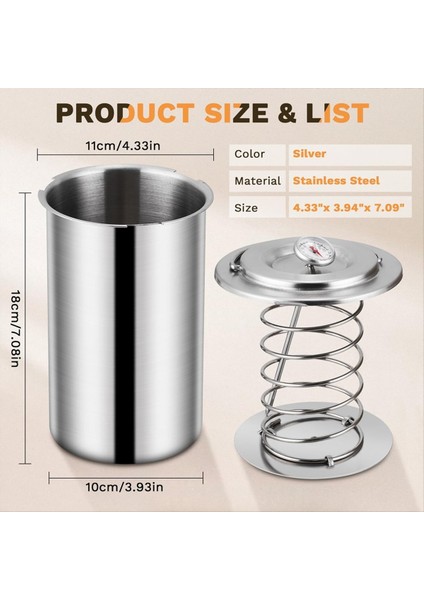 Basınçlı Ham Maker Paslanmaz Çelik Et Termometre ile Ev Yapımı Sizat Yapmak Için Pres (Yurt Dışından) fırsatları