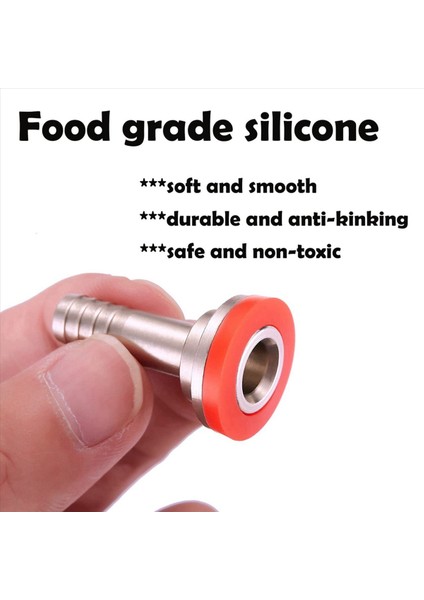 8pcs Paslanmaz Çelik Bira Fıçısı Bağlantı Bira Hattı Konnektör Kiti Altı Somun 5/8 Inç G Iplik x 5/16 Inç Barb (Yurt Dışından) modelleri