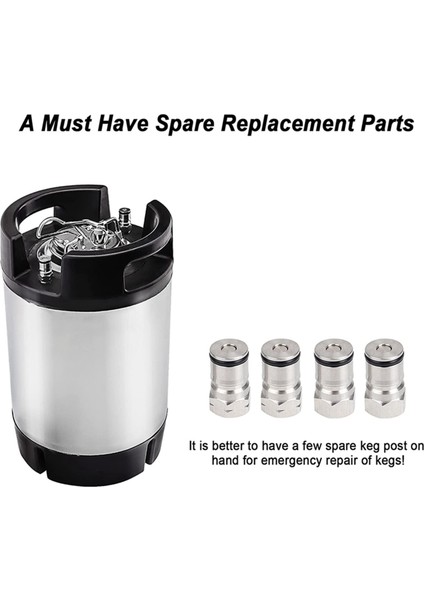 2x Cornelius Tipi Balo Kilidi Için Keg Post Keg Paslanmaz Çelik Corny Fıçı Poppet Fıçı Post (Yurt Dışından) modelleri