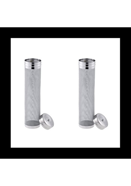 2x Bira Kuru Hopper Filtresi 300 Micrometre Mesh Hop Süzgeç Kartuşu Homebrew Hops Beer &amp Tea Kettle Brew Filtresi (Yurt Dışından)