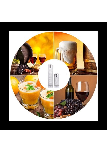 2x Bira Kuru Hopper Filtresi 300 Micrometre Mesh Hop Süzgeç Kartuşu Homebrew Hops Beer &amp Tea Kettle Brew Filtresi (Yurt Dışından) indirimleri