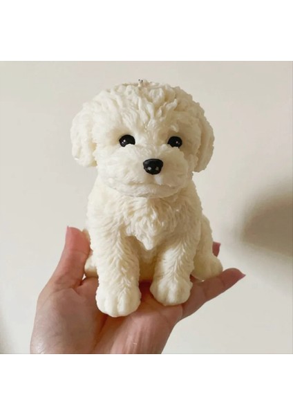 Köpek Mum Kalıp Hayvan Teddy Puppies Soya Balmumu Silikon Kalıp Yavru Köpek Sevgilisi Ev Dekor Zanaat Malzemeleri (Yurt Dışından) modelleri