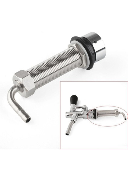 2x 92 5mm Paslanmaz Çelik Dirsek Bir Beer Tap Taslak Bira Musluk Aksesuarları Bira Fıçısı Için 8mm (Yurt Dışından) modelleri