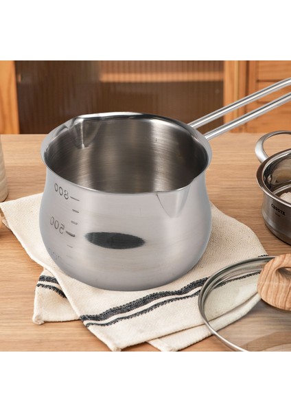 Yapışmaz Tava Sütü Kap Tereyağı Çikolata Eritilmiş Isı Tenceresi Isıtıcı Tava Küçük Tencere Peynir Potu (Yurt Dışından) fiyatları