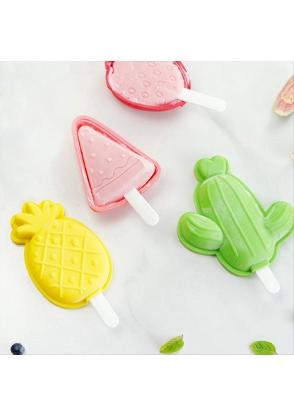 B Dıy Silikon Dondurma Kalıp Mutfak Gadgets Araçlar Aksesuarlar Dondurma Yapımcıları Makine Kalıp Çocuklar Için (Yurt Dışından) fiyatları