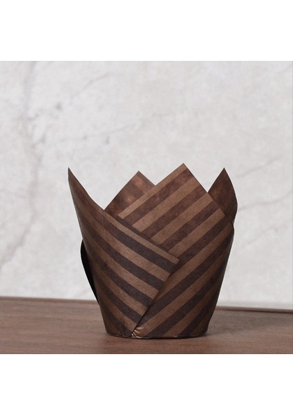 50PCS Gazete Tarzı Cupcake Liner Pişirme Kupası Düğün Partisi Tulip Muffin Cupcake Paper Cup Yağlı Kek H (Yurt Dışından) fiyatları