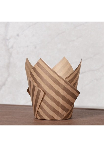 50PCS Gazete Tarzı Cupcake Liner Pişirme Kupası Düğün Partisi Tulip Muffin Cupcake Paper Cup Yağlı Kek H (Yurt Dışından) indirimleri
